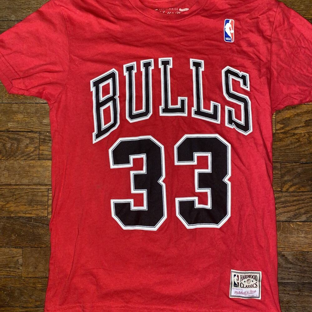 Mitchell & Ness Chicago Bulls Scottie Pippen #33 Tee Size Men Small